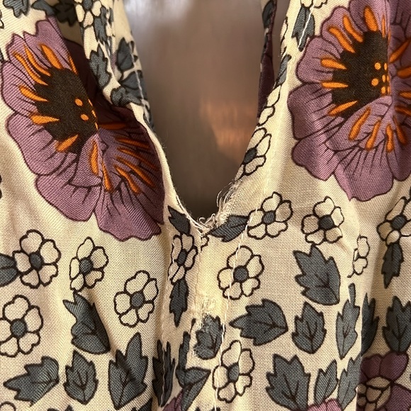 Natalie Martin Jumpsuit in Vintage Flowers Lavendar Size Small, RARE! - Picture 8 of 10